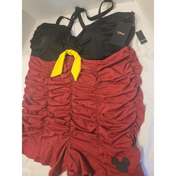 NWT Torrid Swimsuit Swim One Piece Wireless Disney Mickey Mouse Plus Sz 4D/DD - Picture 9 of 9